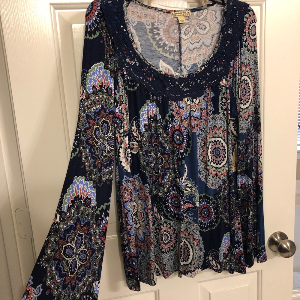 Emerge World Wear blouse.